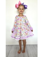 Clover Cottage Candy Heart Girl Dress 18/24months