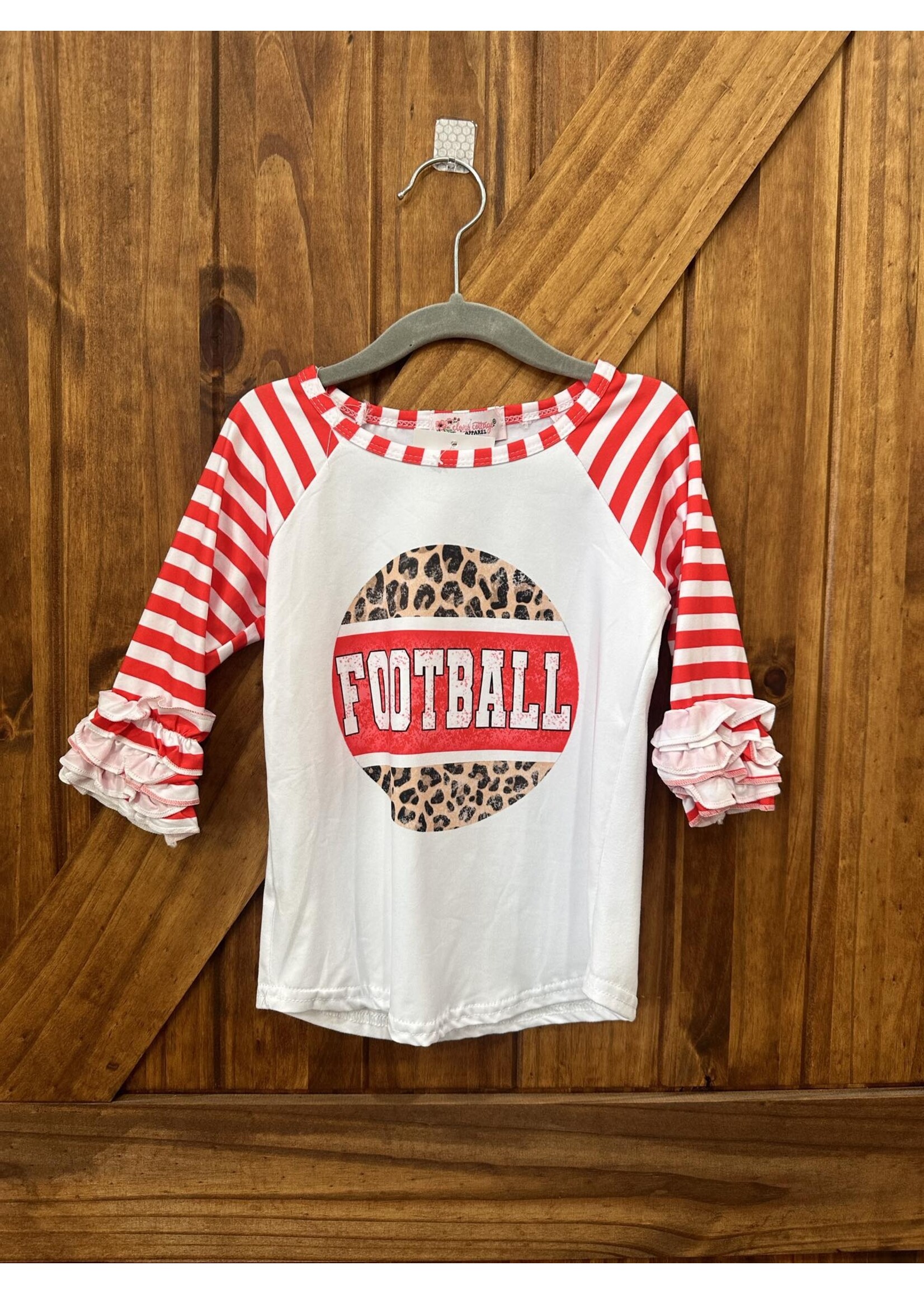 Girls Football Raglans (2 colors)