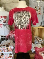 Red Bleached Red Devils Collage Tee