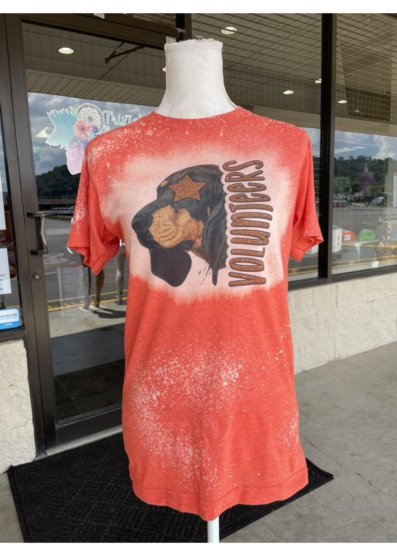 Orange Bleached Smokey Vols