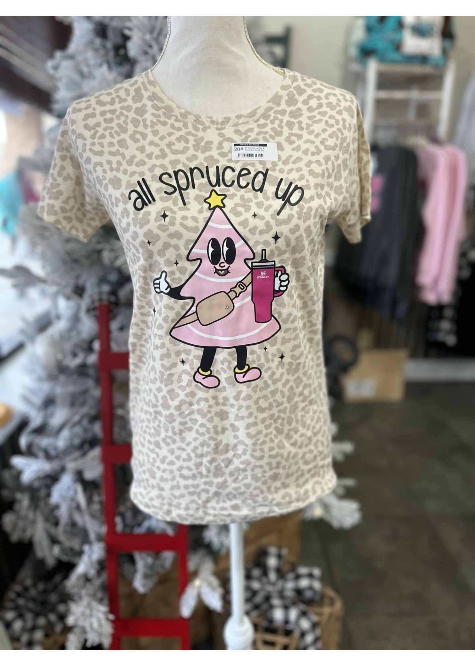 All Spruced Up Tee & Sweatshirt