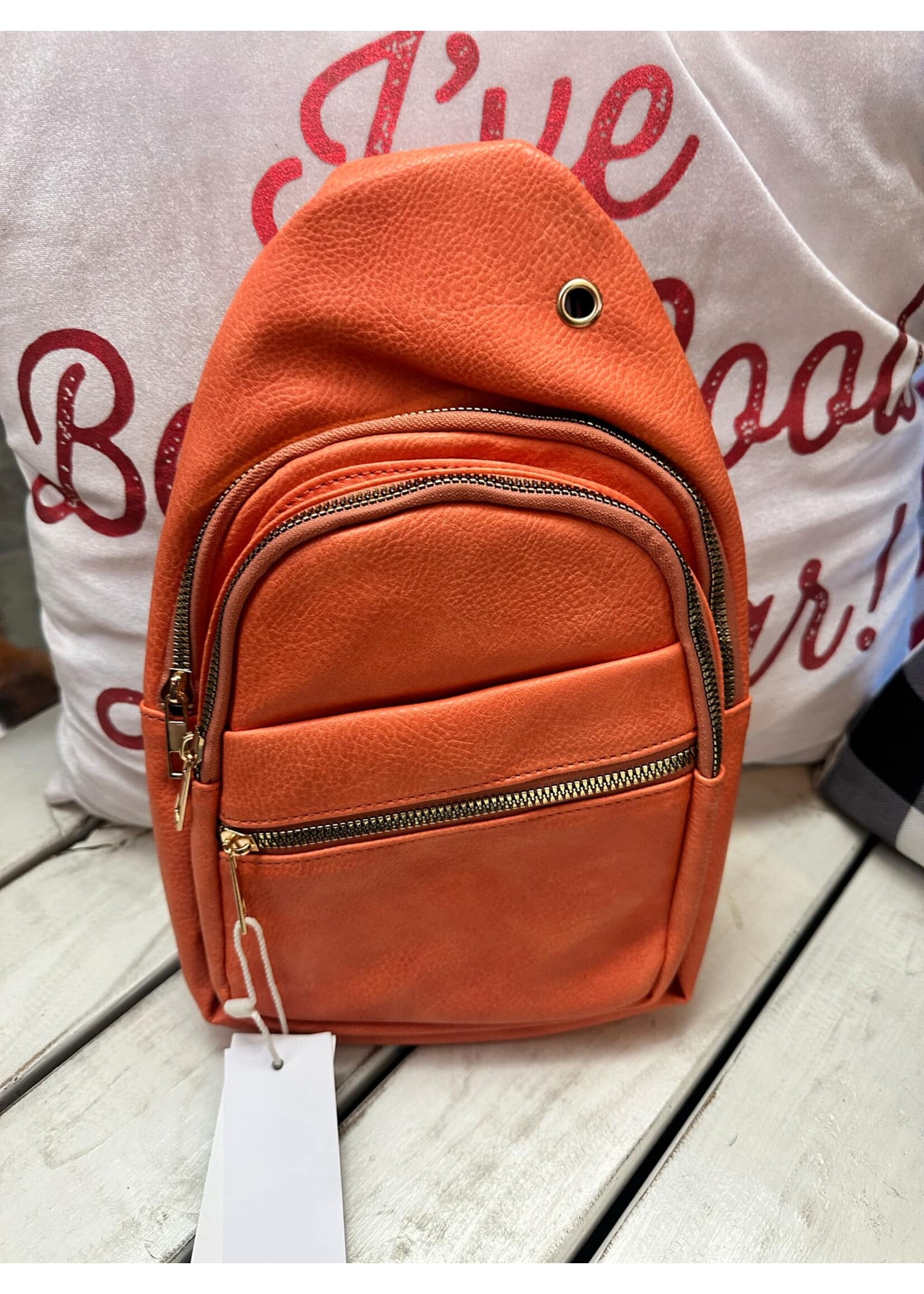 Leather Sling Purse