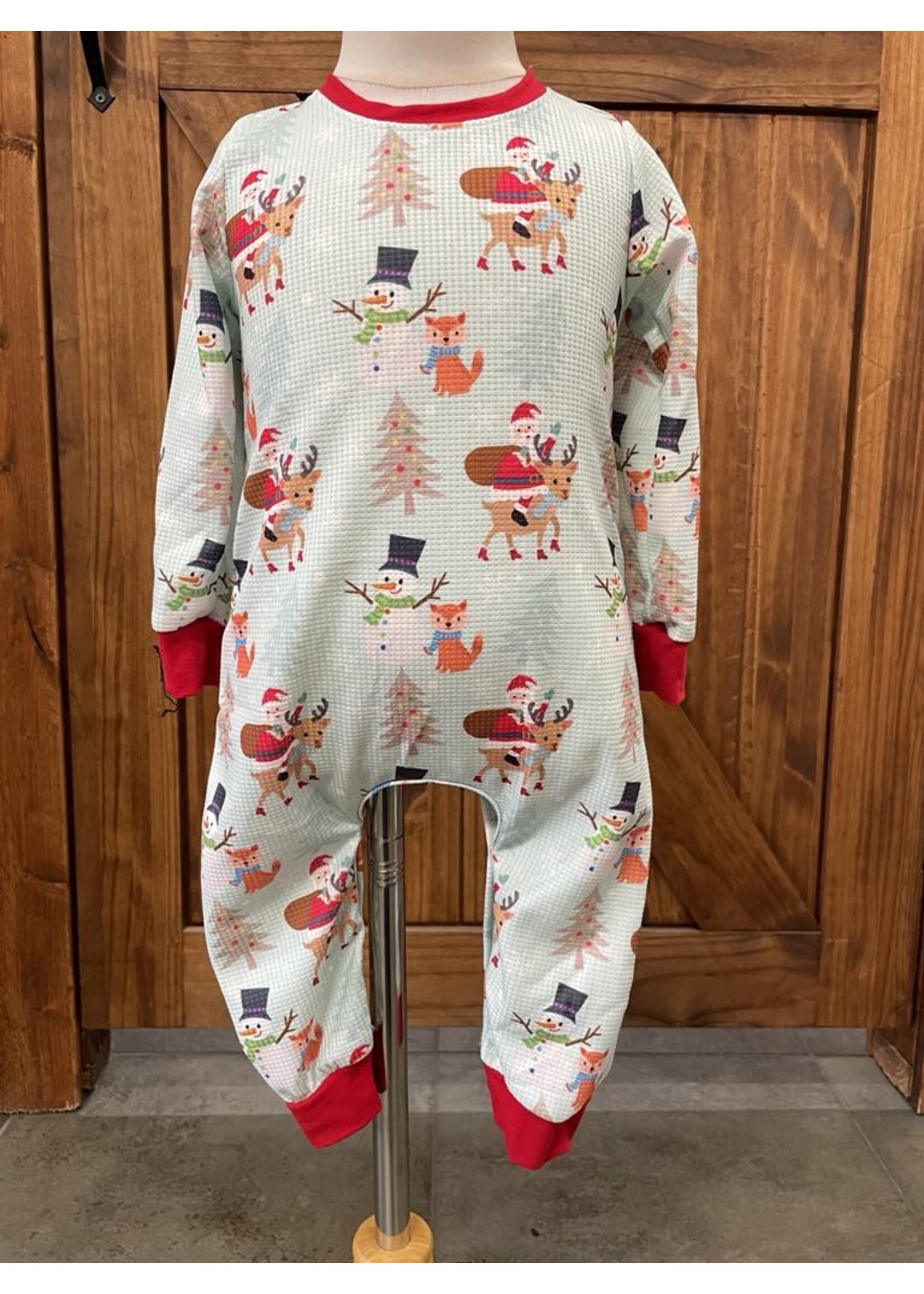 Clover Cottage Winter Wonderland Boy Romper