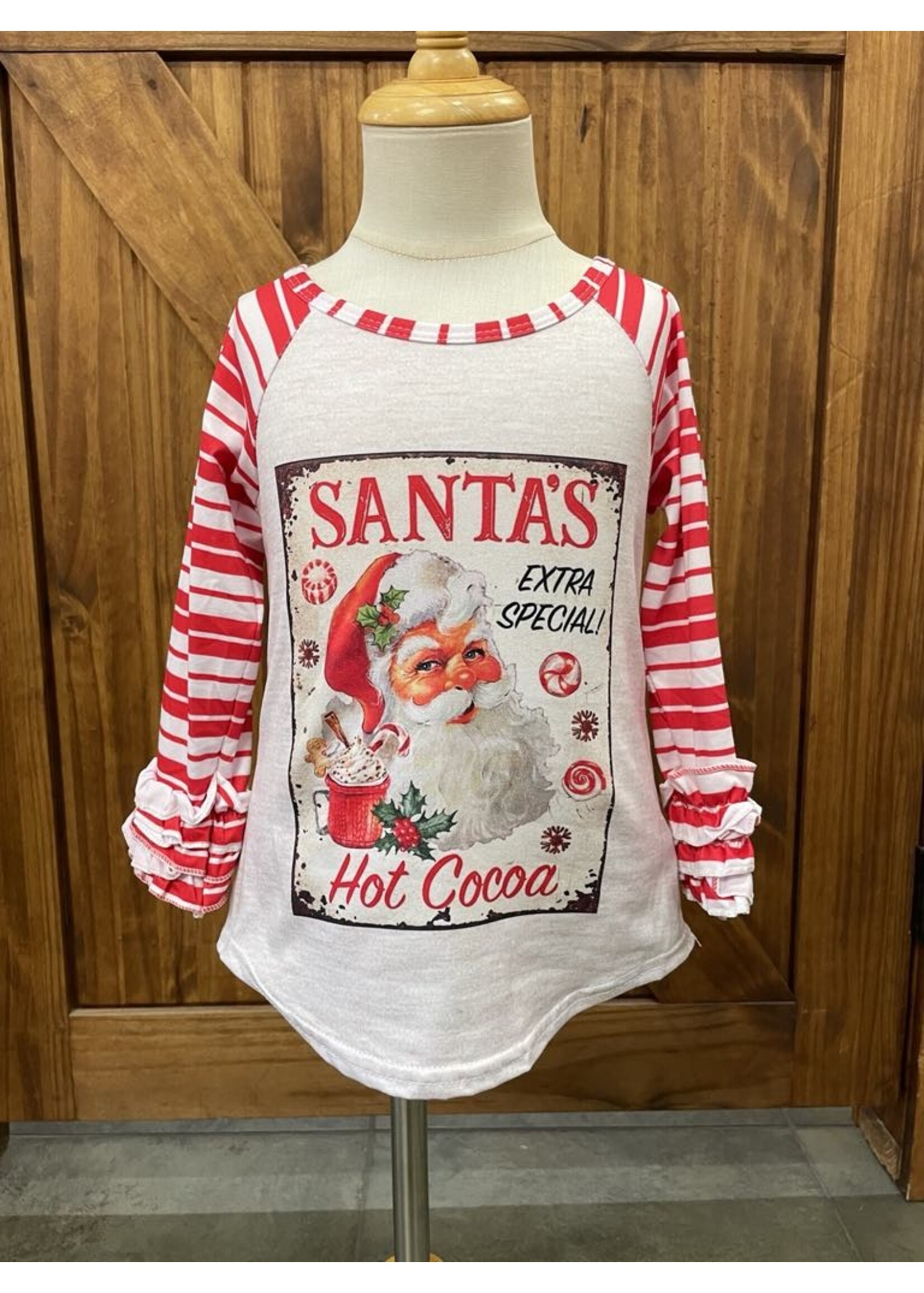 Clover Cottage Hot Cocoa Raglan
