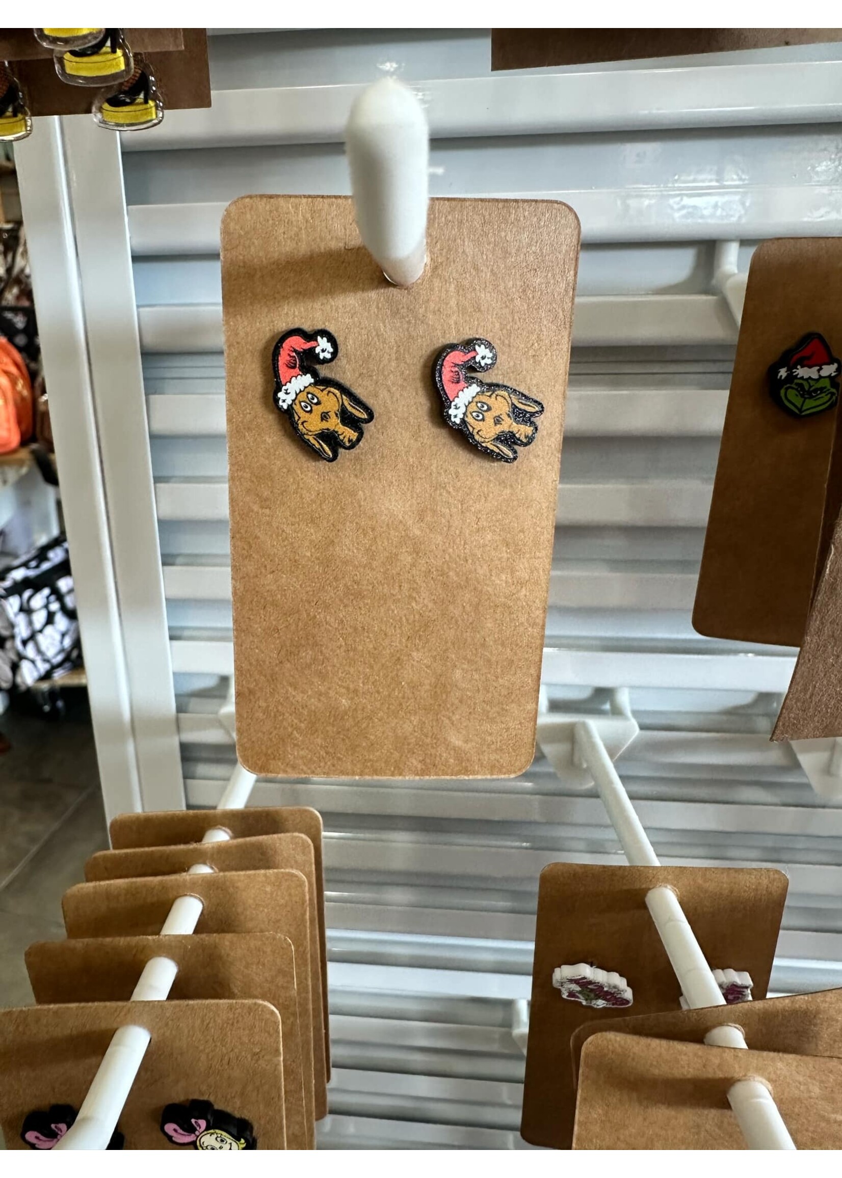 Character Christmas Studs