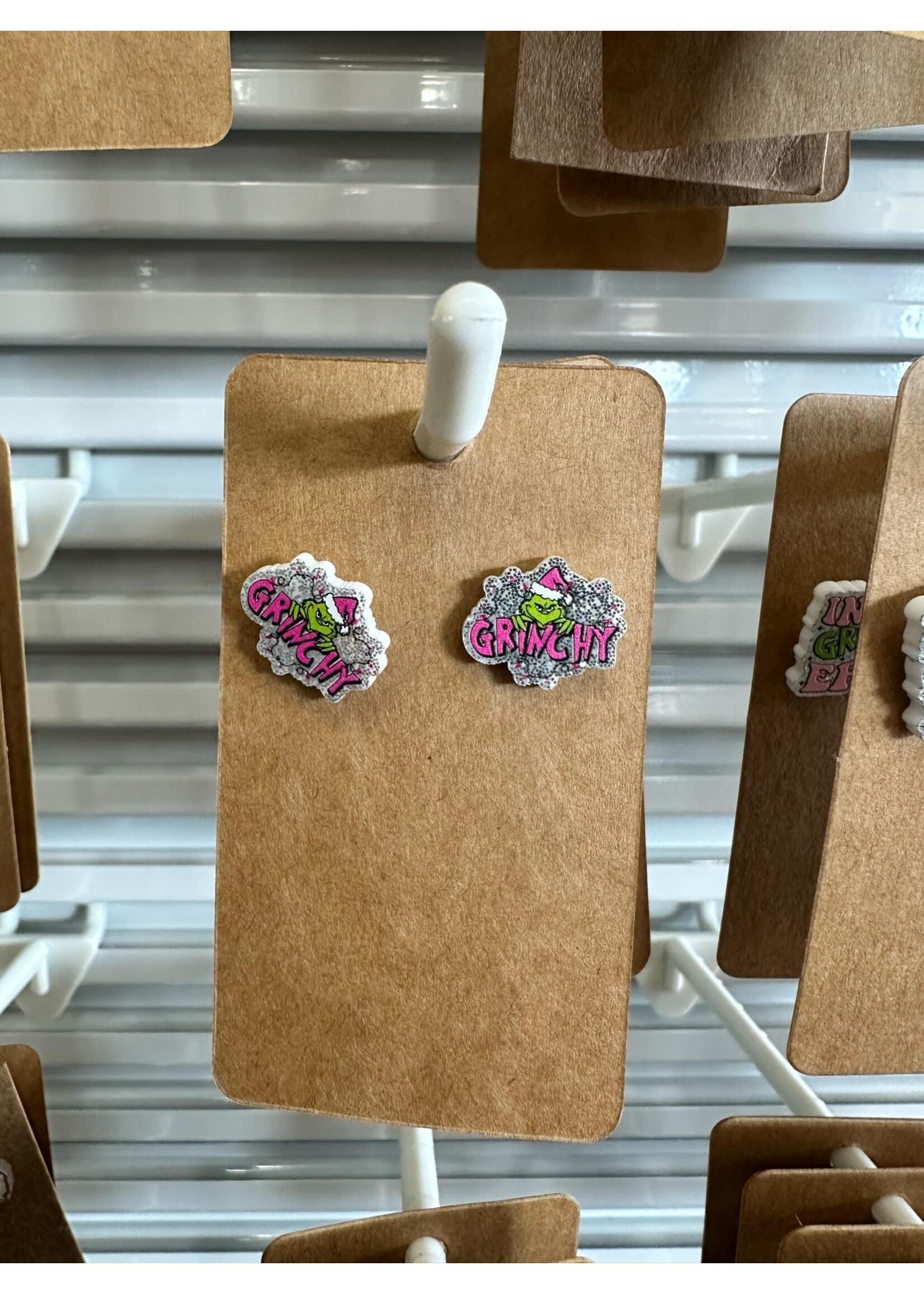 Character Christmas Studs