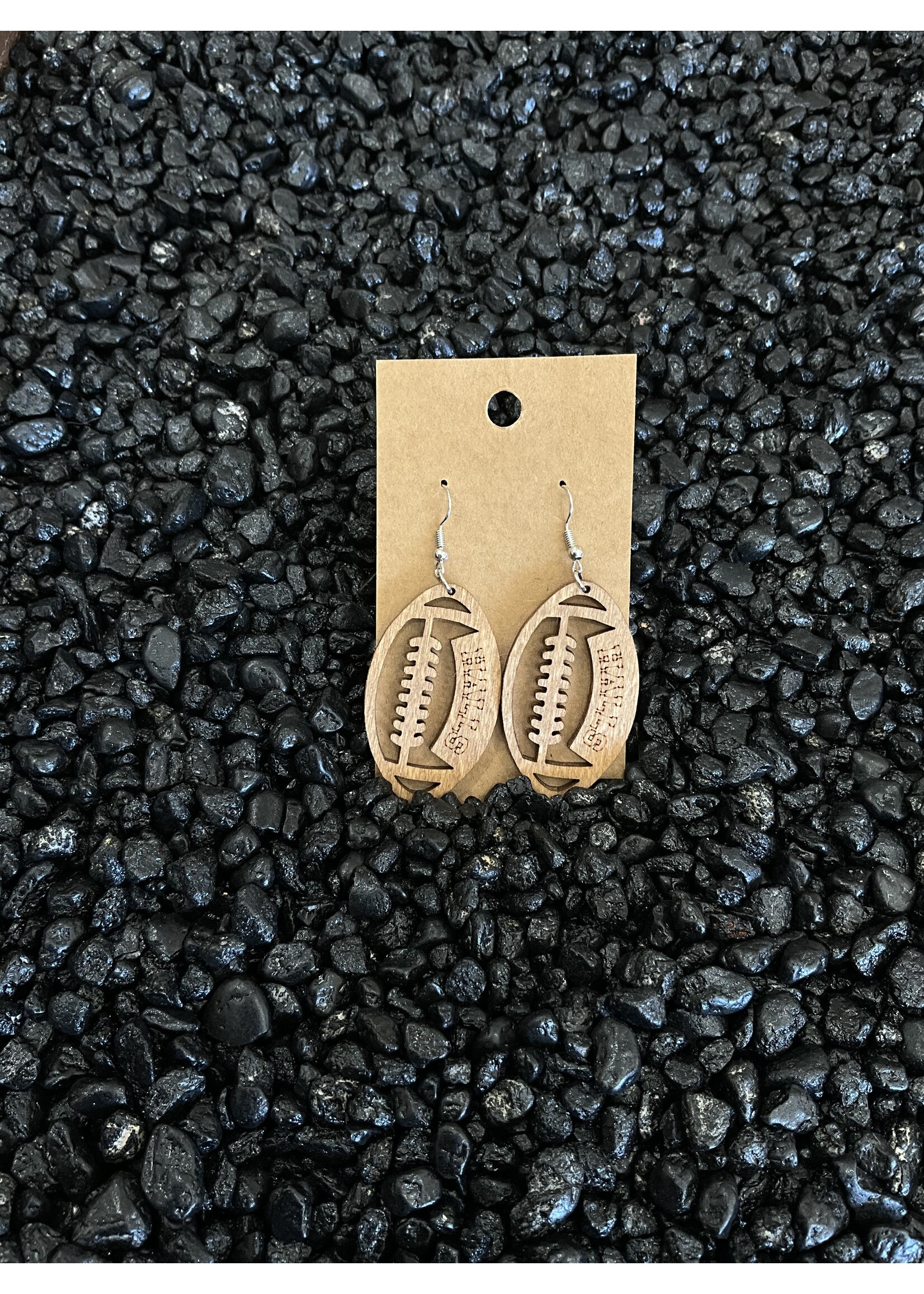 Halls Wood sport earrings
