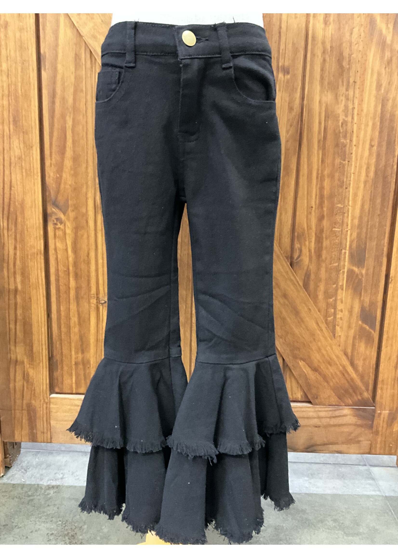 Clover Cottage Kids Black Denim Jeans