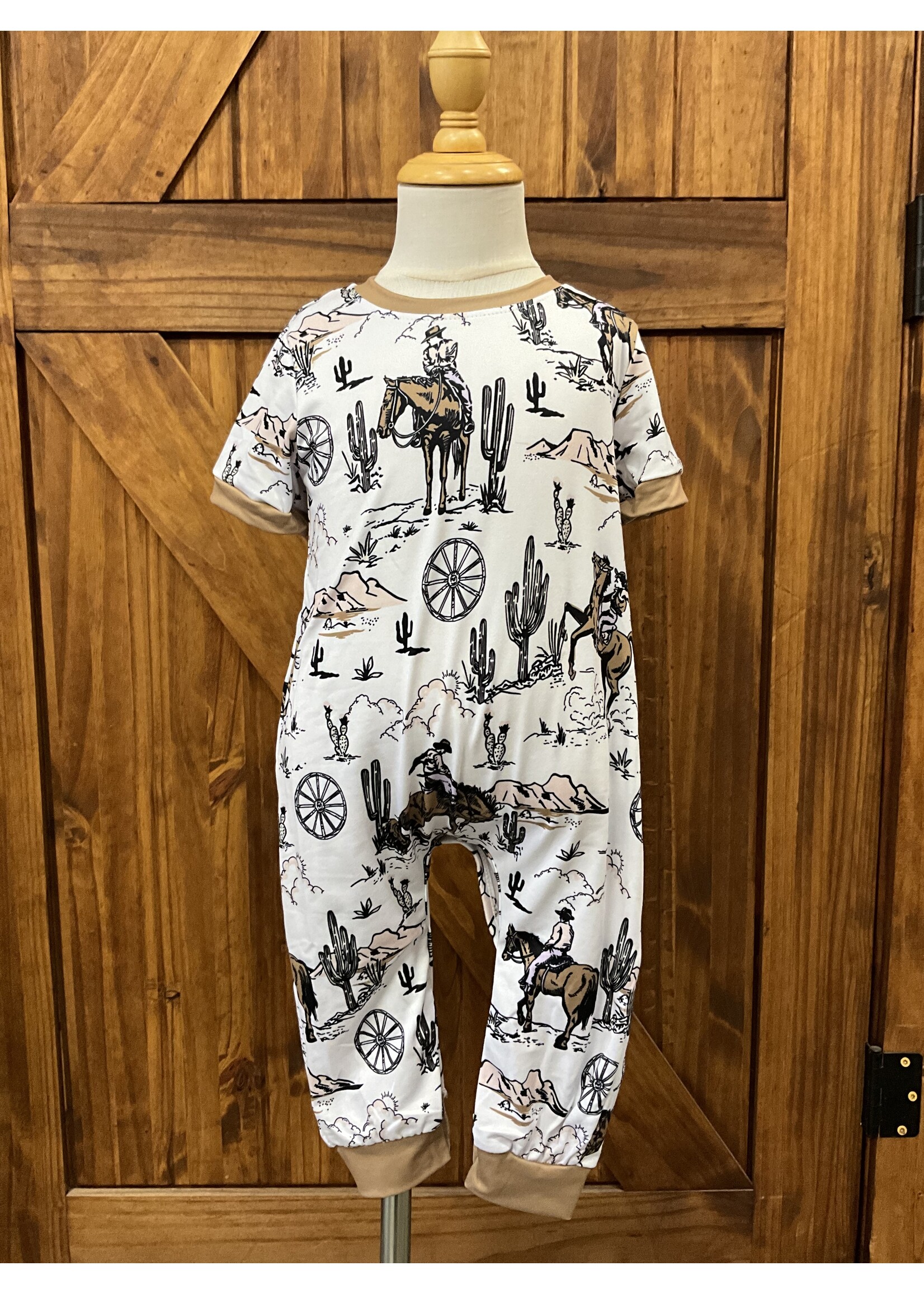 Clover Cottage BuckaRoo Boy Romper