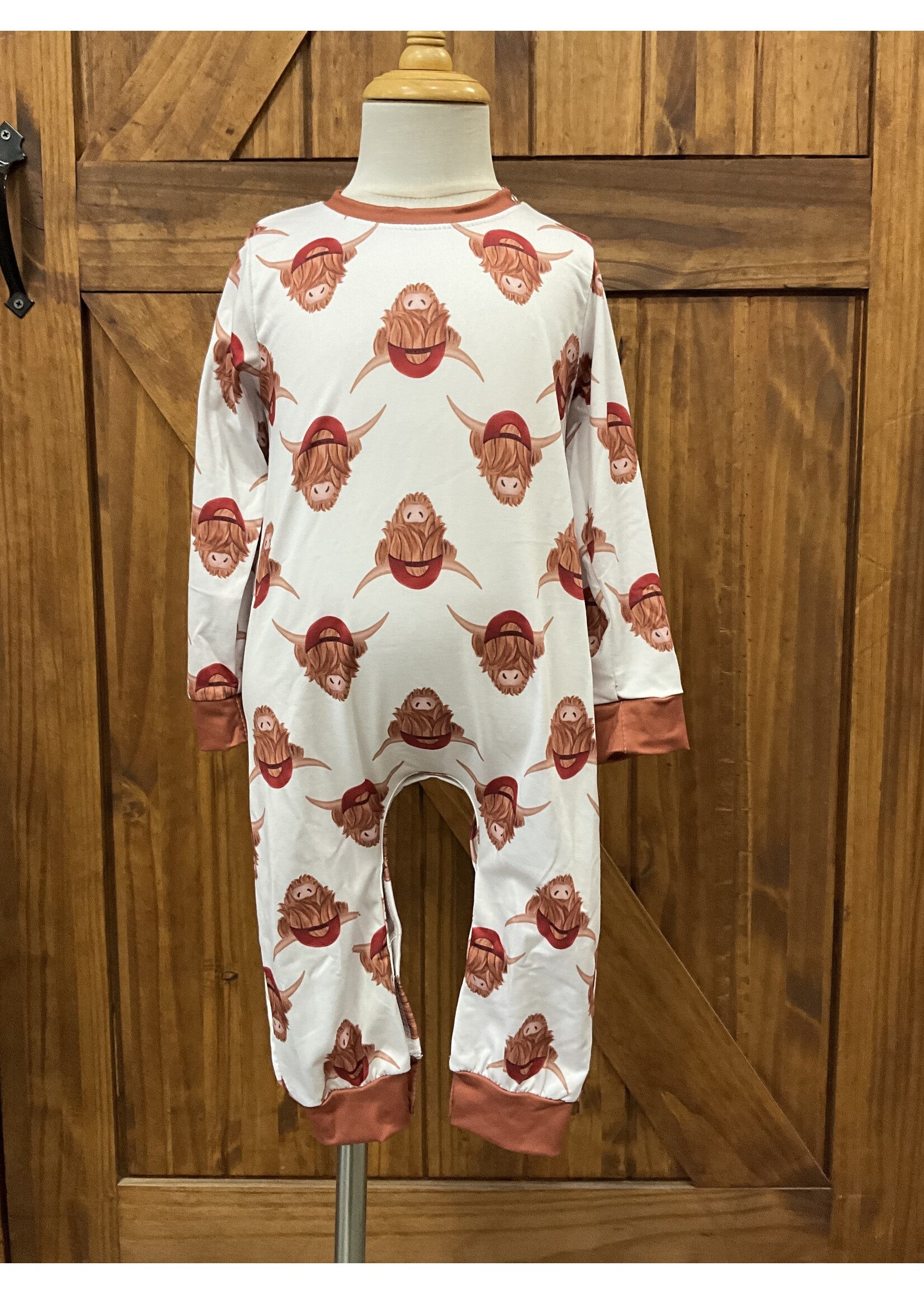 Clover Cottage Sporty Highland Romper