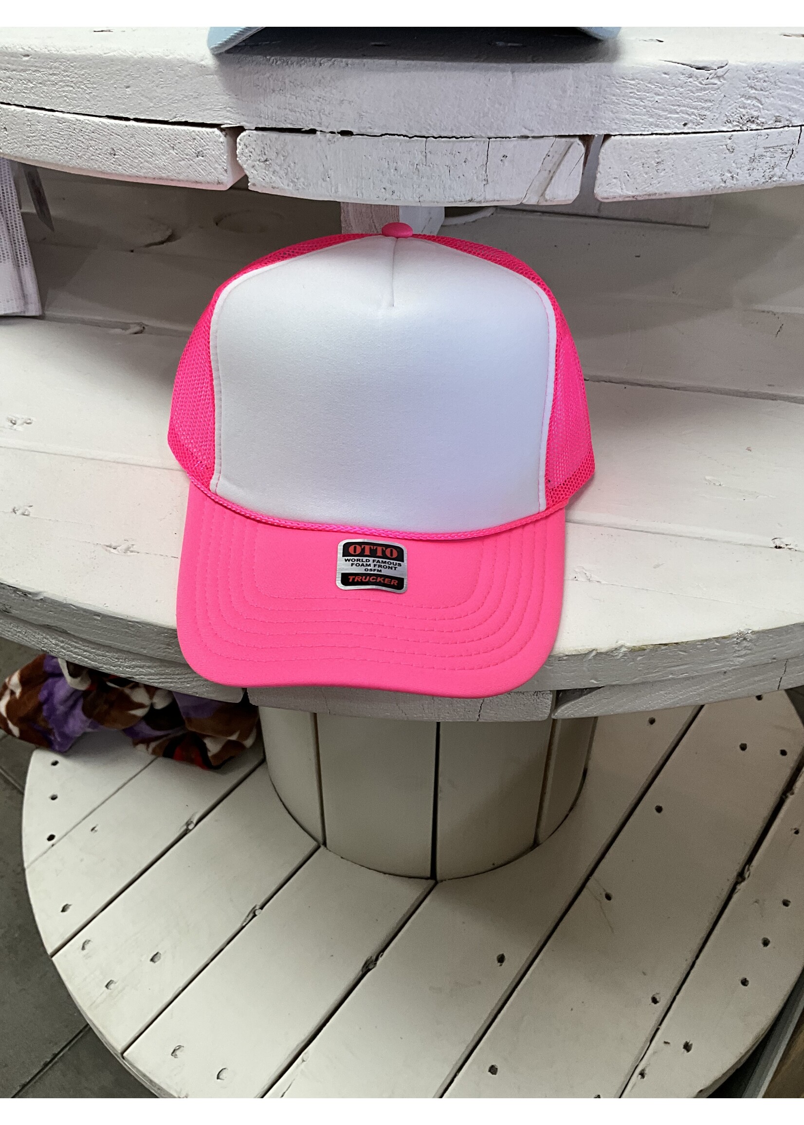 Neon Blank Trucker Hats