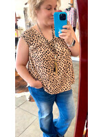 Hemish Hear Me Roar Vneck Tank