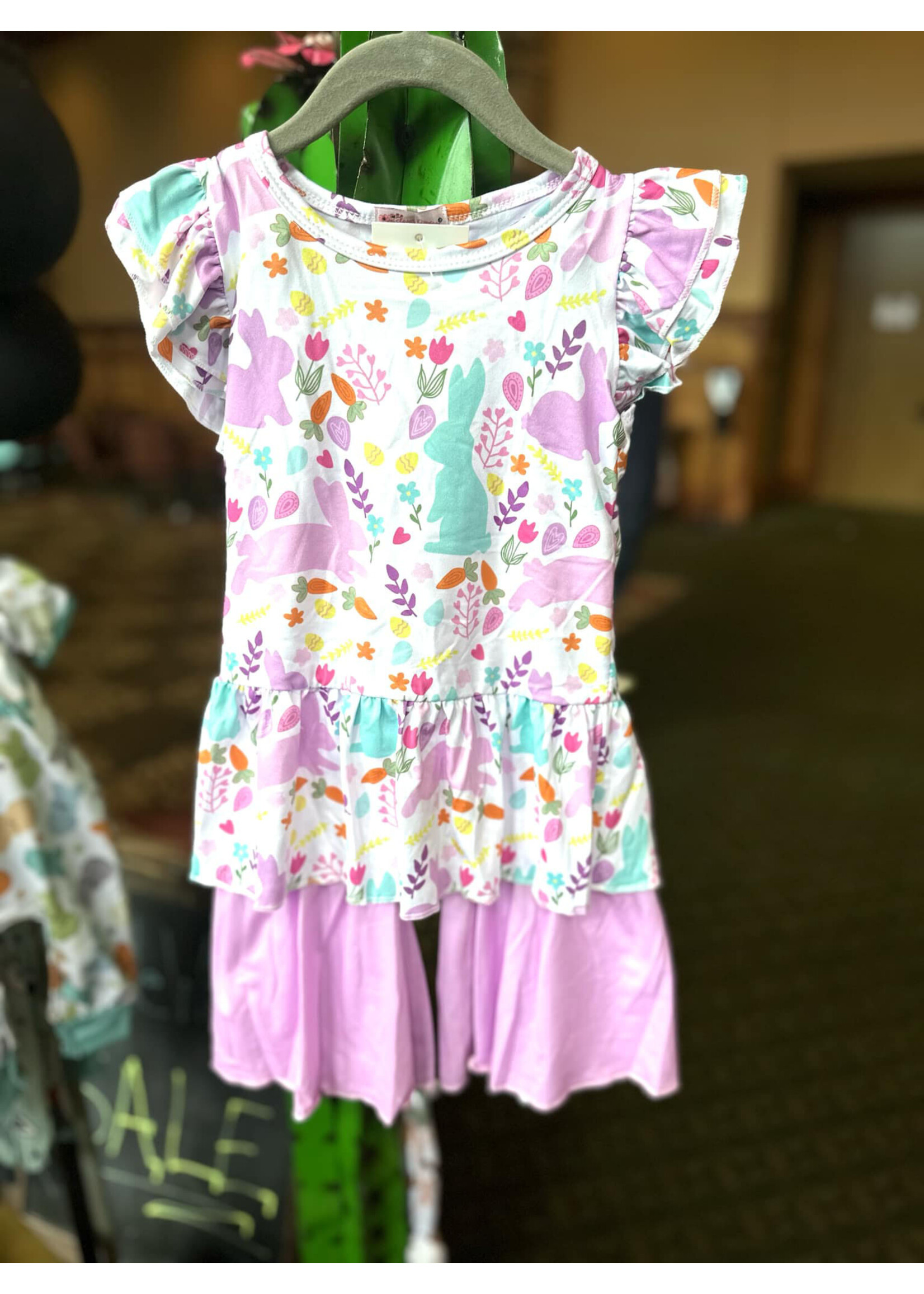 Clover Cottage Paisley Easter Girls Set