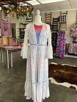 Hemish Ivory Lace Duster/Cover Up