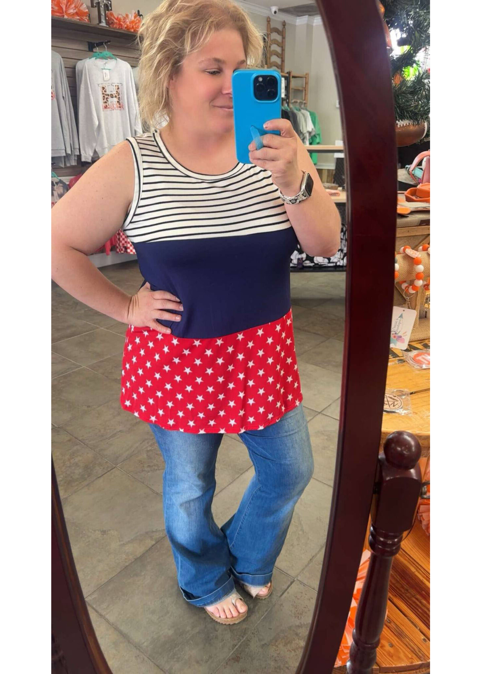 Hemish Star Spangled Tank