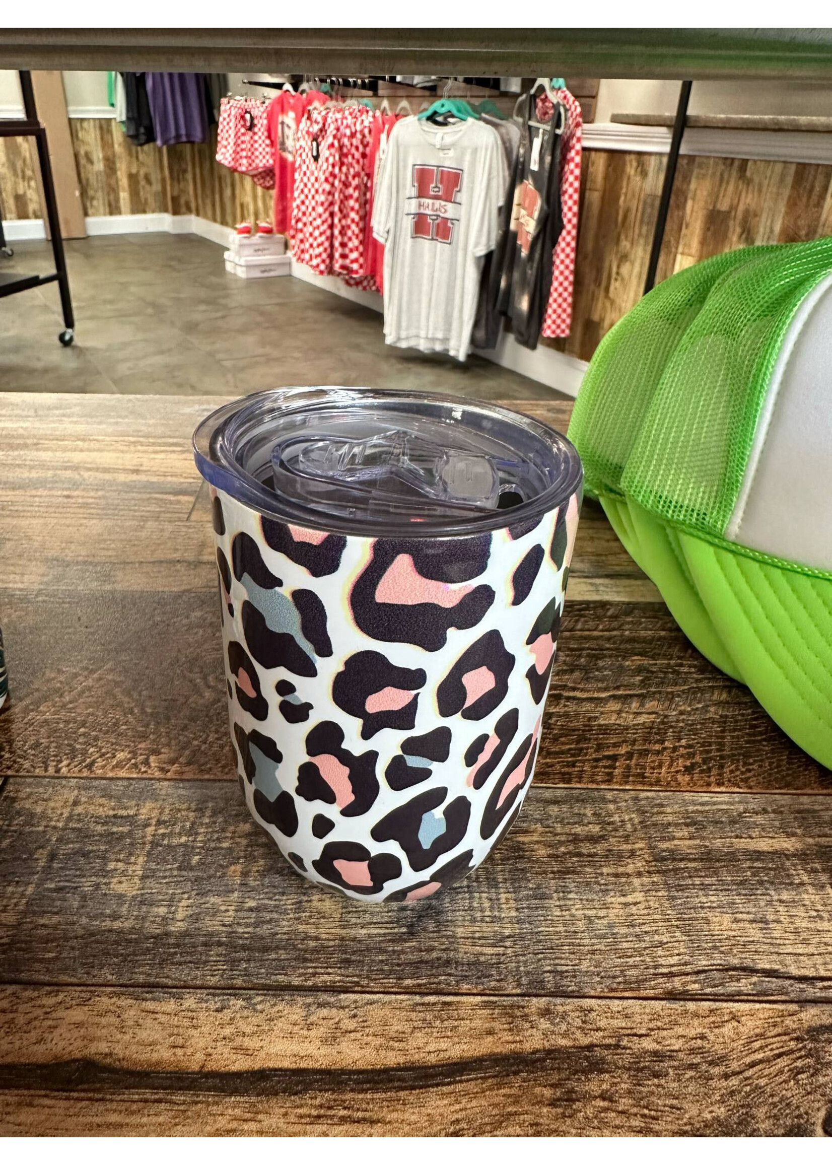 Leopard Wine Tumbler