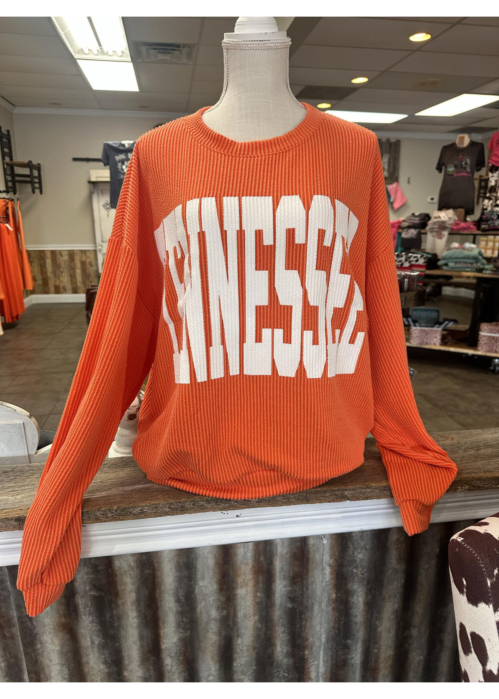 Bucketlist Oversized TN Crewneck - Orange