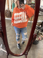 Bucketlist Oversized TN Crewneck - Orange