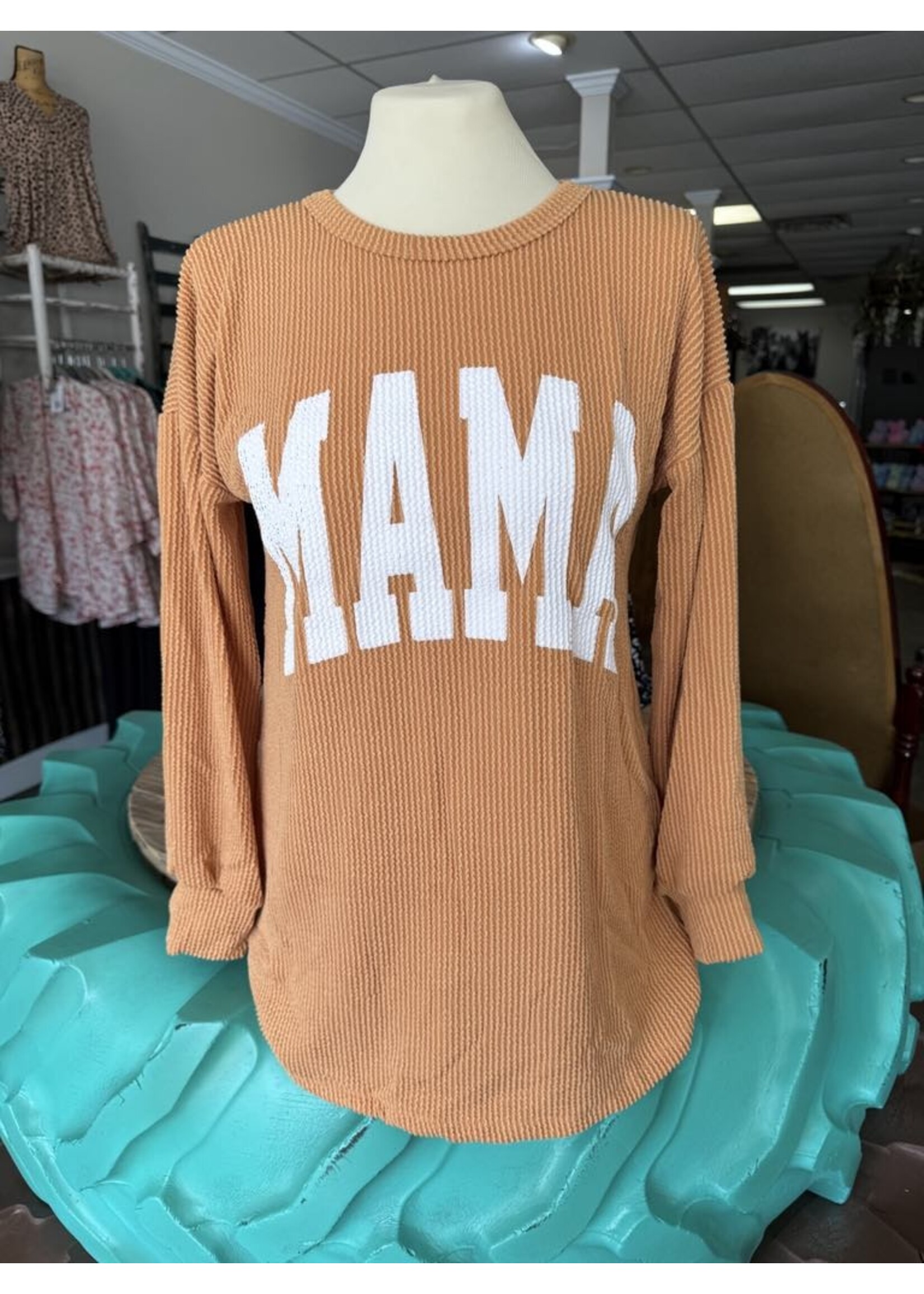 Mama Apricot LS Top