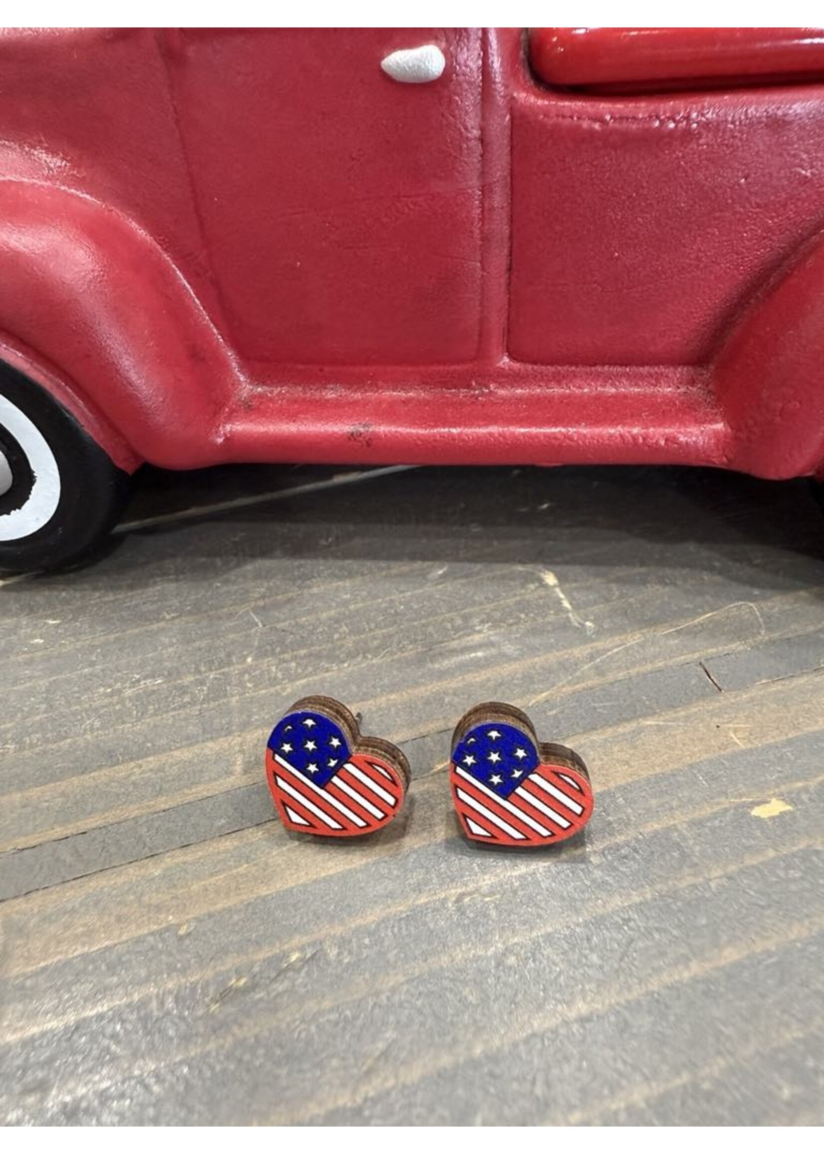 Patriotic Stud Earrings