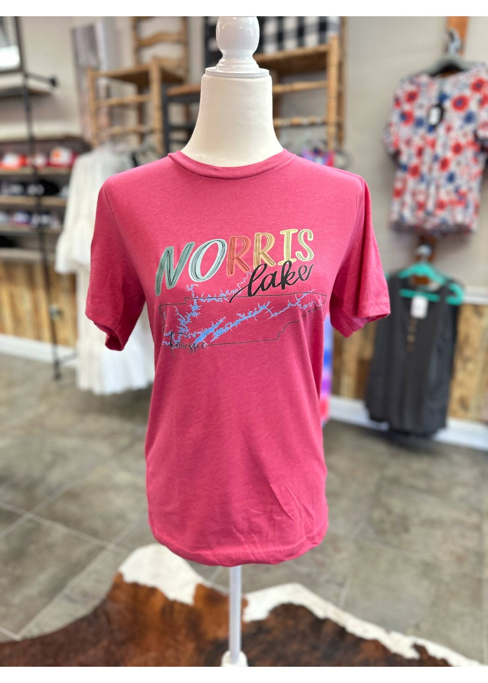 *PREORDER* Norris Lake Map Tee