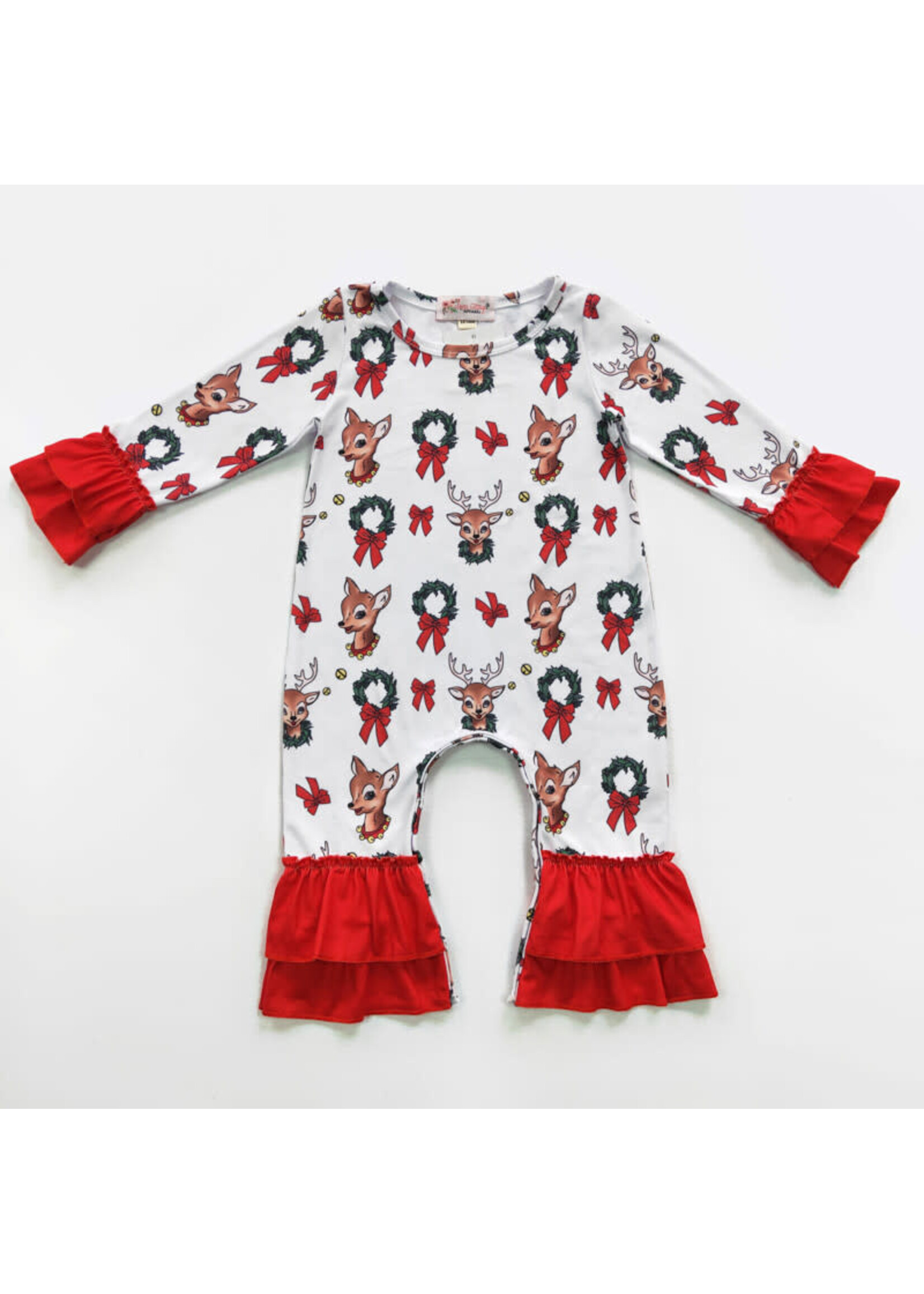 Clover Cottage Prancer Baby Romper