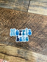 Blue Norris Lake Sticker