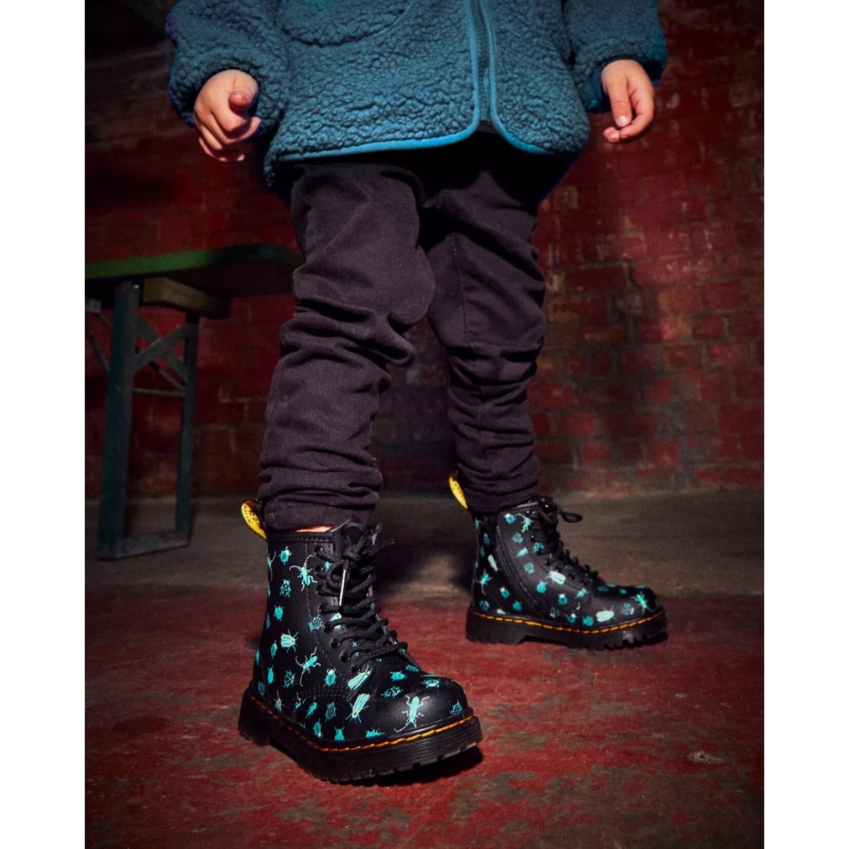 Doc Martens DOC MARTENS Toddler 1460 Woodland Bugs