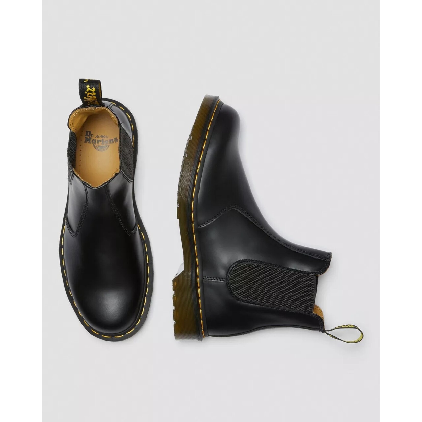 Doc Martens DOC MARTENS 2976 Yellow Stitch Chelsea Boot