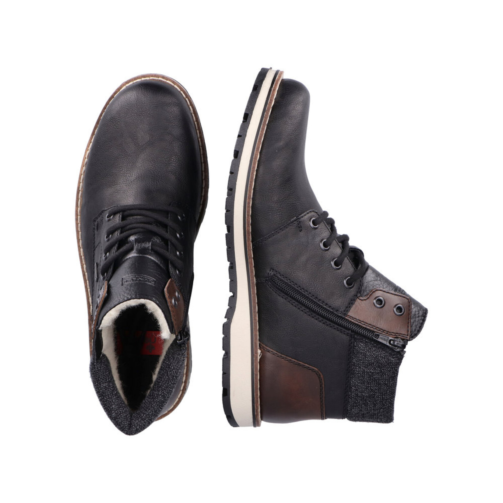 RIEKER 38434-00 Lace Ankle