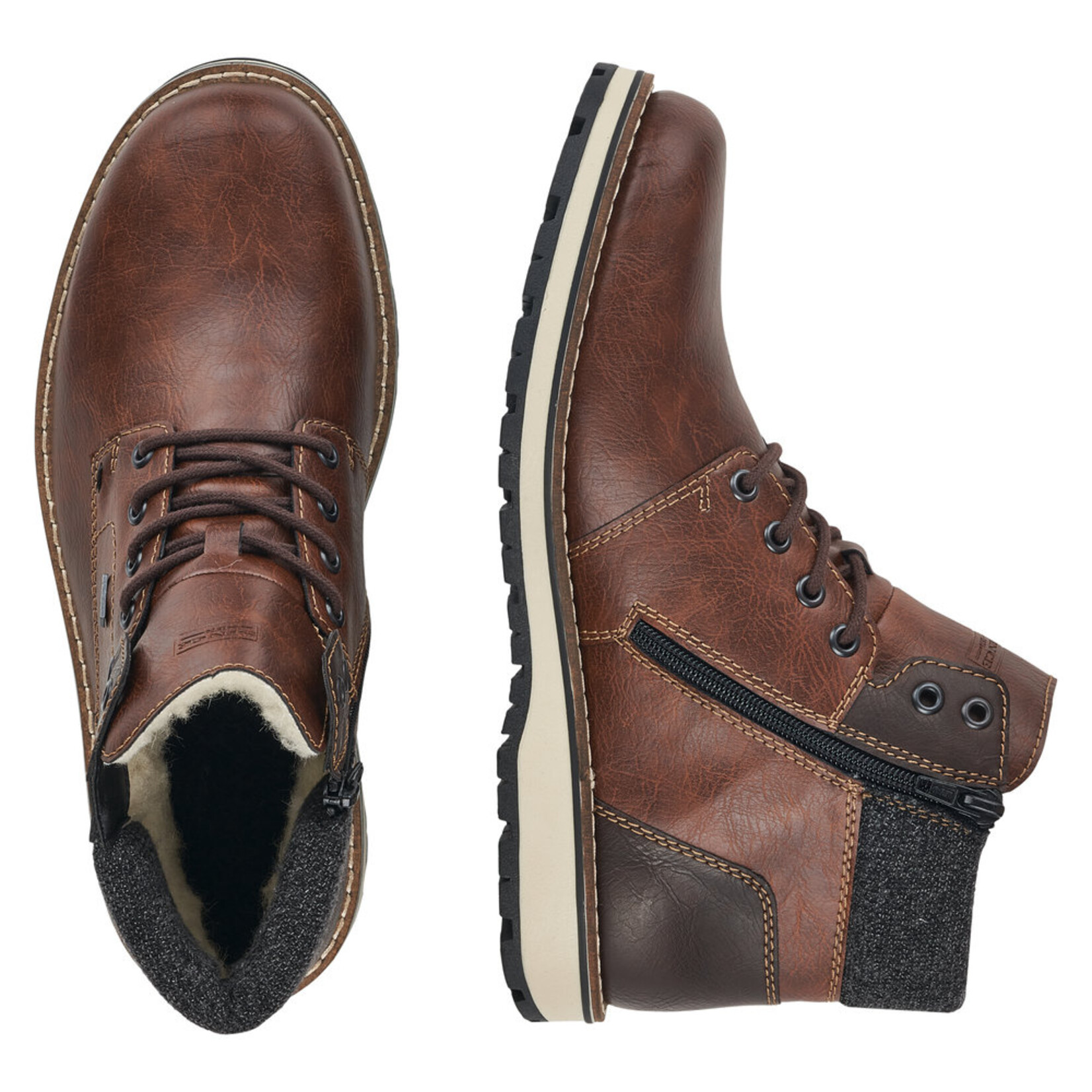 Rieker RIEKER 38434-26 Men's Lace Ankle