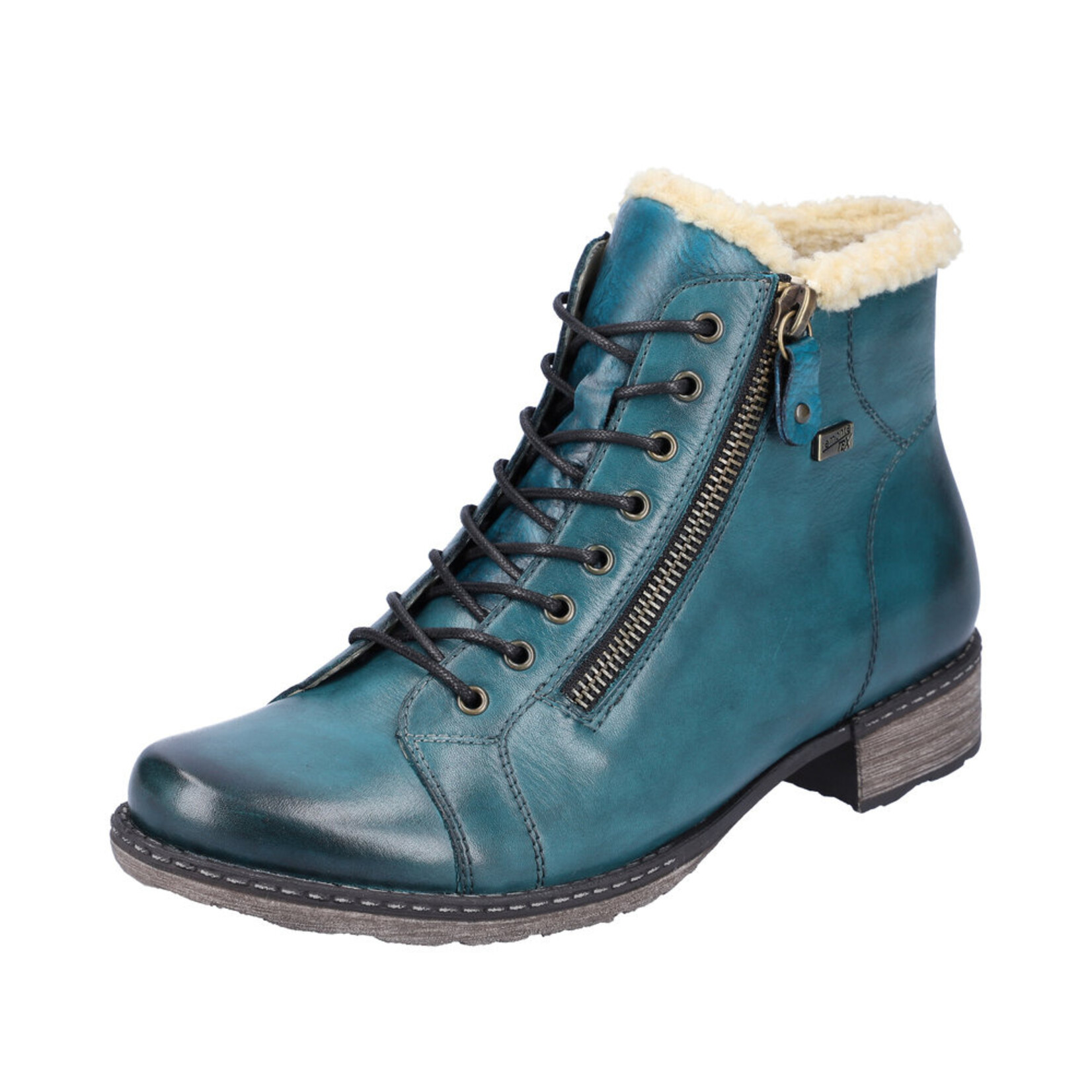Remonte REMONTE D4372-12 Lace Bootie (Fur Trim)