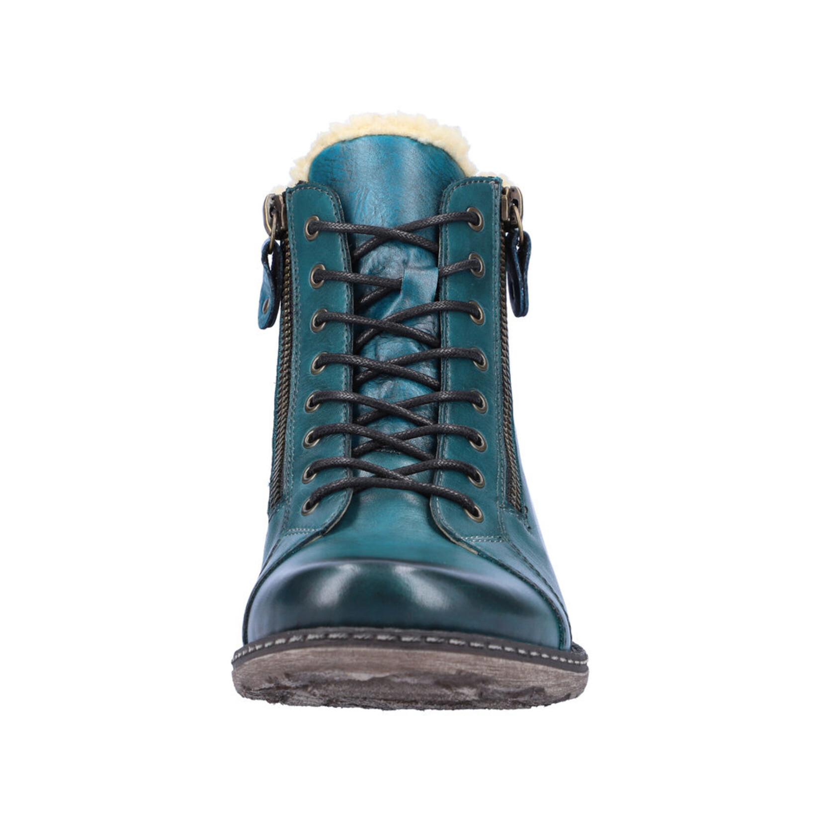 Remonte REMONTE D4372-12 Lace Bootie (Fur Trim)