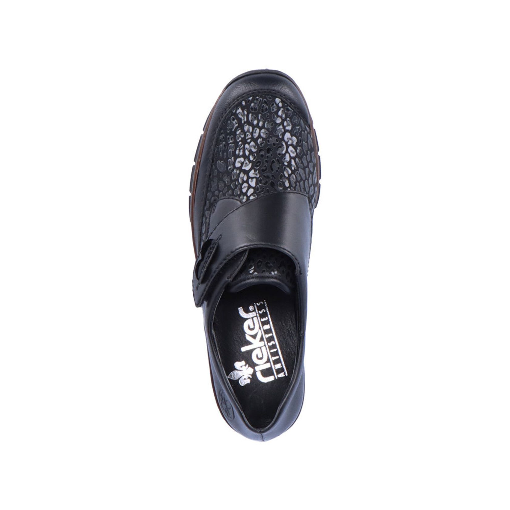 Rieker RIEKER 537C0-00 Wedge Slip-On (Velcro)