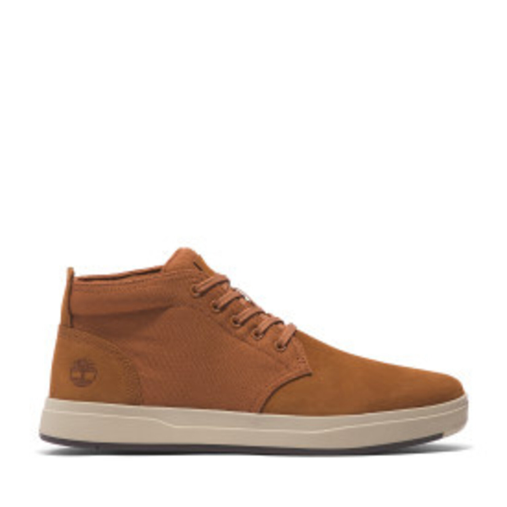 Timberland TIMBERLAND Men's Davis Square Leather/ Fabric Chukka
