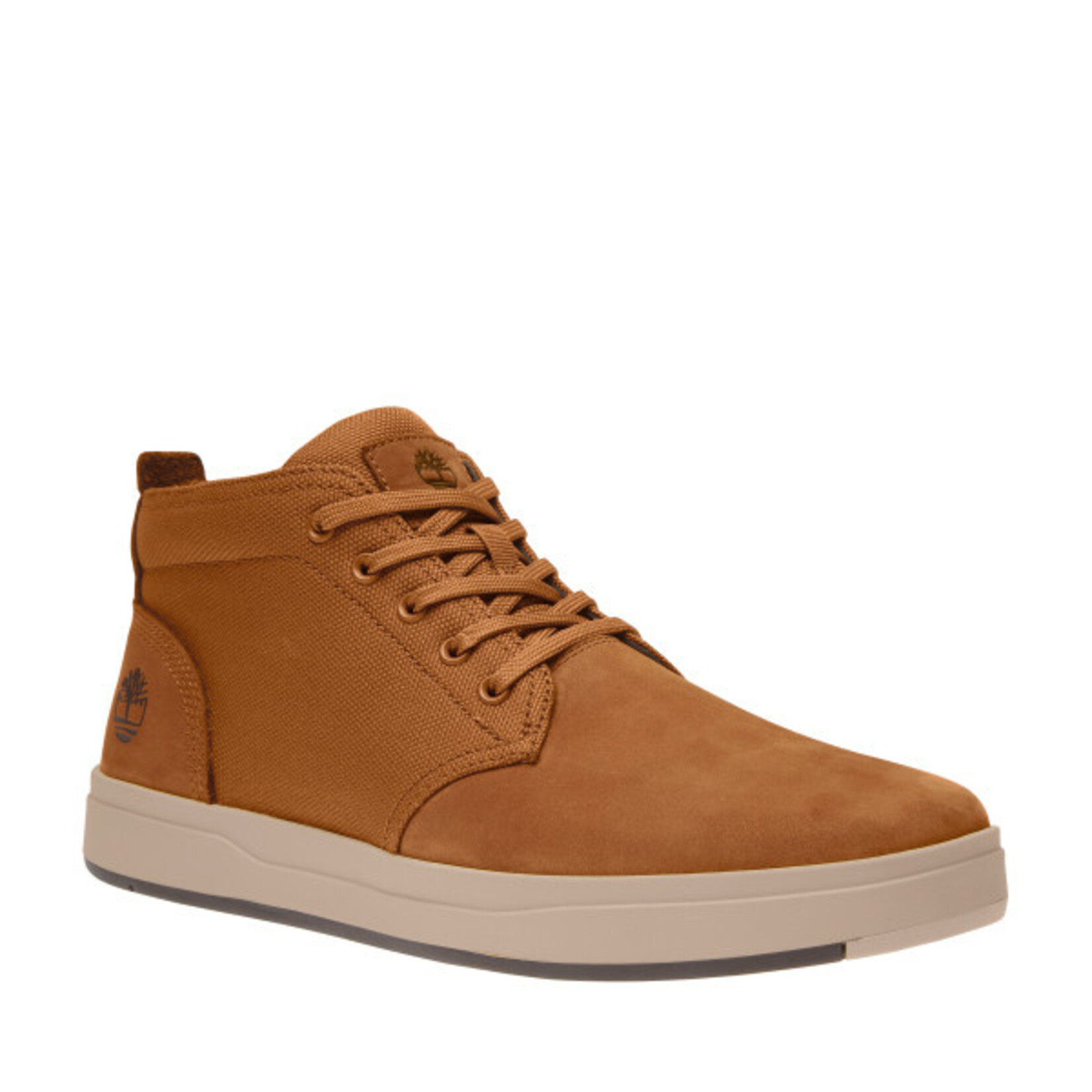 Timberland TIMBERLAND Men's Davis Square Leather/ Fabric Chukka