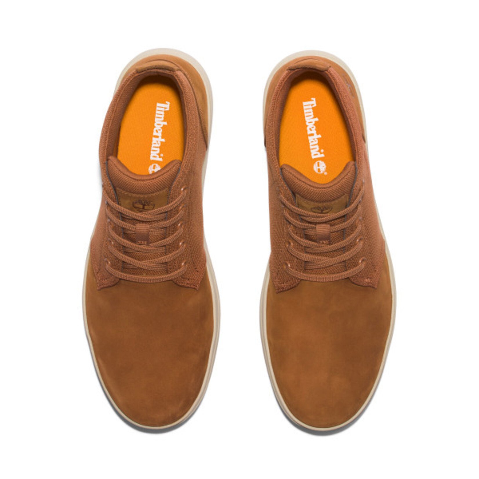 Timberland TIMBERLAND Men's Davis Square Leather/ Fabric Chukka