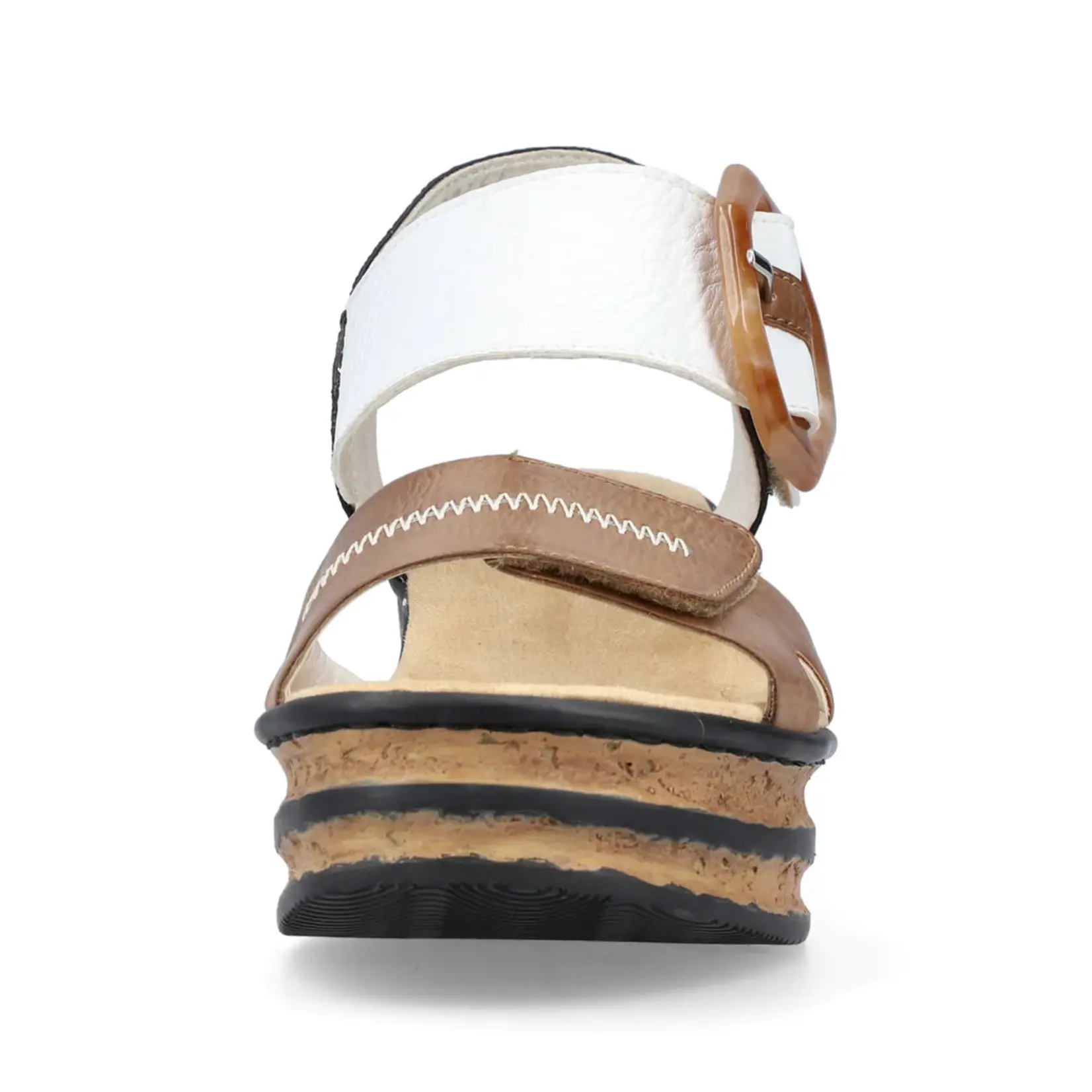 Rieker RIEKER 68176-64 Women's Chunk Wedge (Big Buckle)