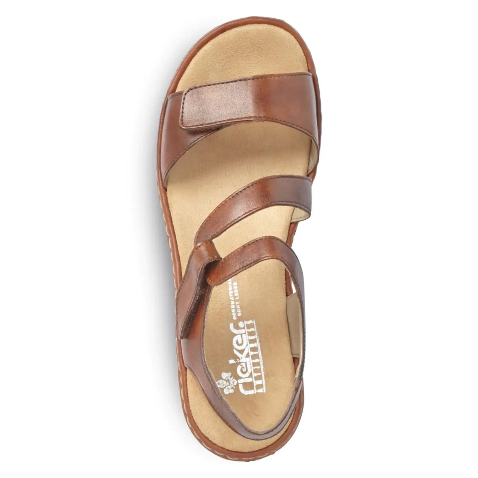 Rieker RIEKER 659C7-24 Women's Velcro Sandal