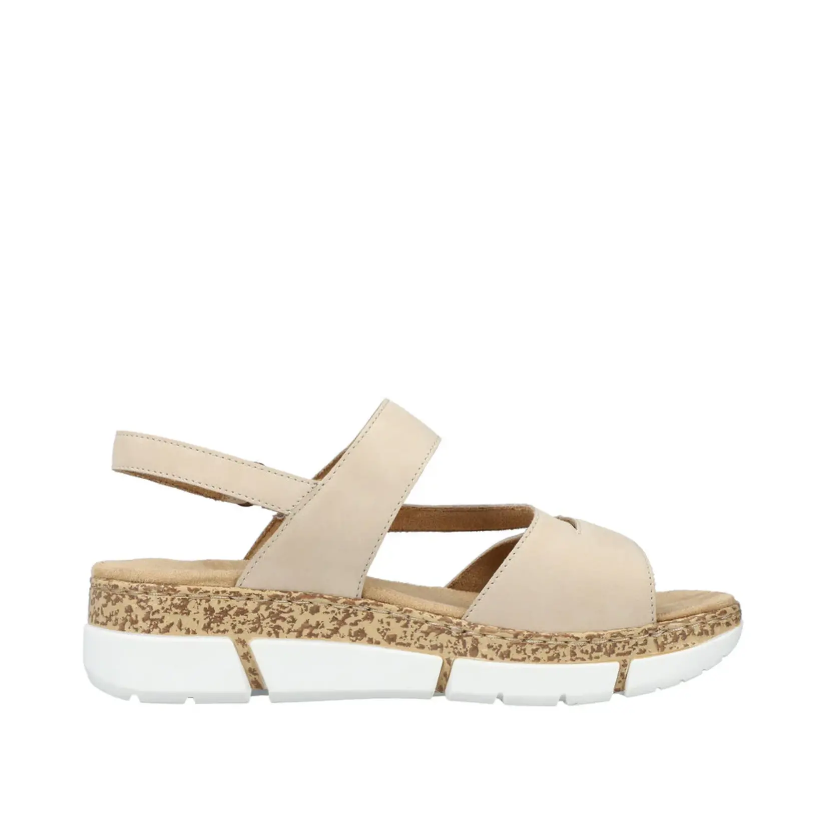 Rieker RIEKER V2366-60 Women's Velcro Back-Strap