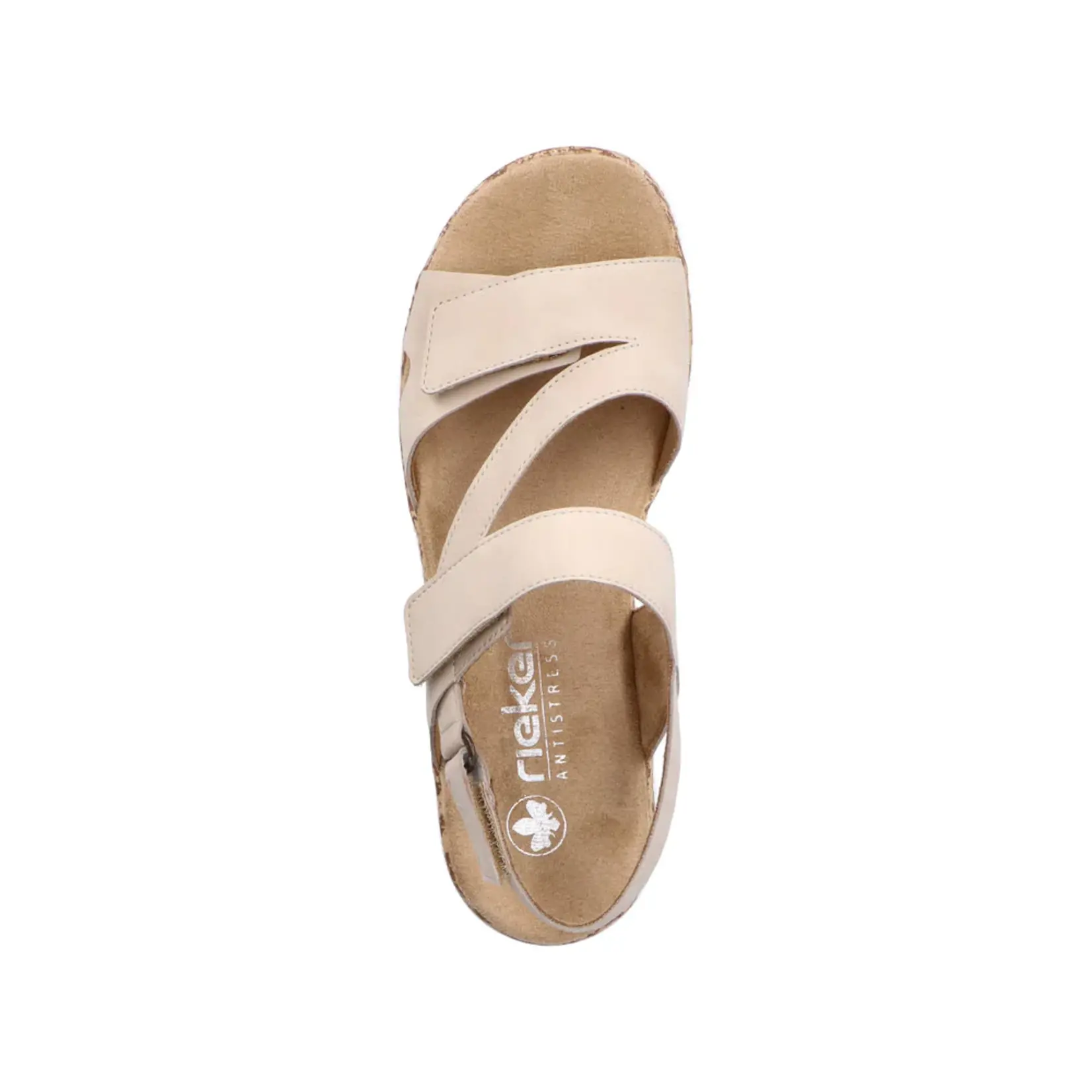 Rieker RIEKER V2366-60 Women's Velcro Back-Strap