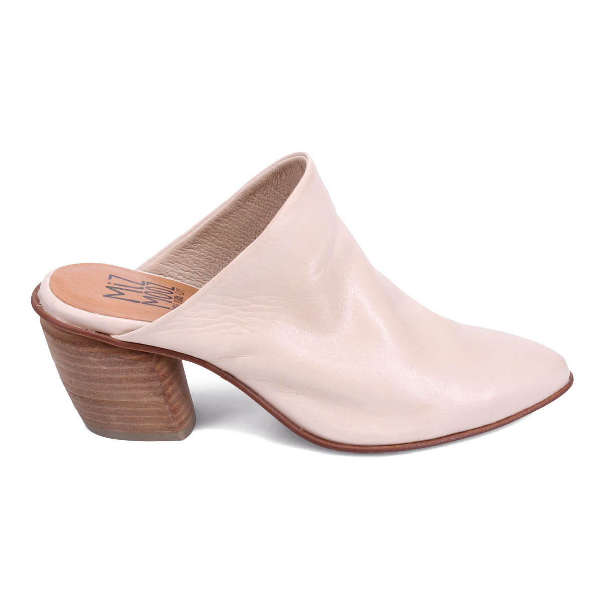 MIZ MOOZ Amalia Heel Clog - CREAM - A Step Ahead Footwear