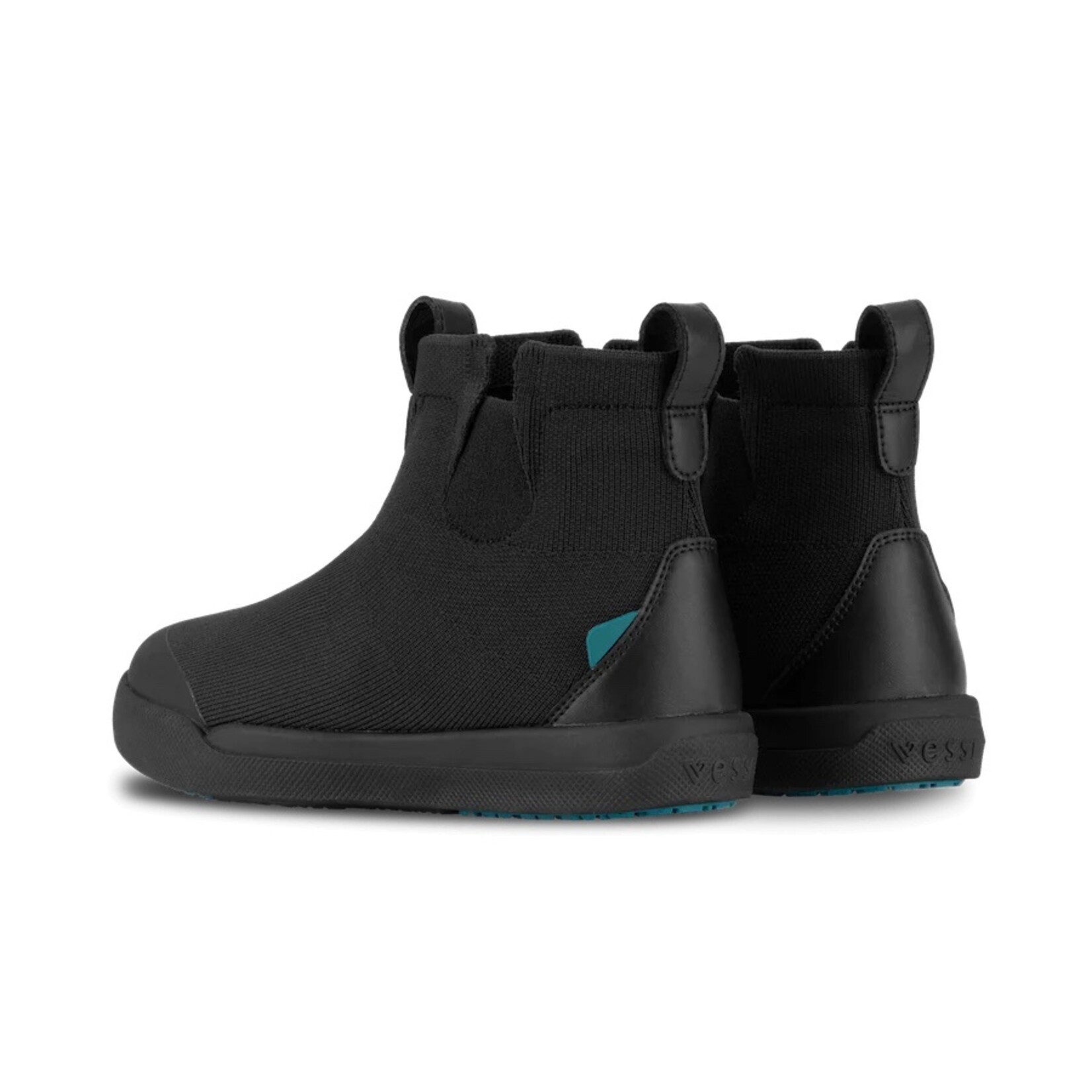 VESSI Kids Weekend Chelsea ASPHALT BLACK ON