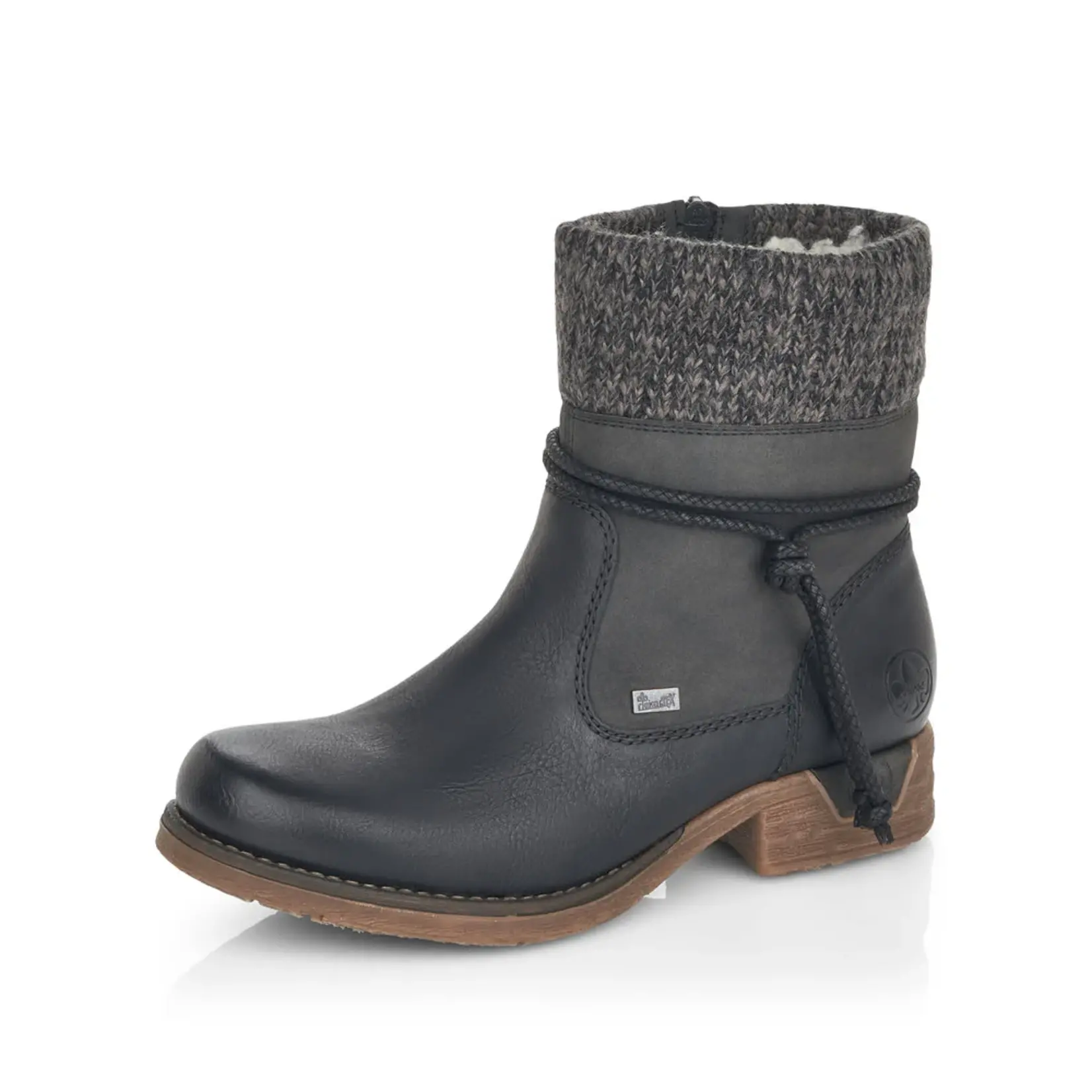 Rieker RIEKER 79688-00 Sweater Cuff Bootie
