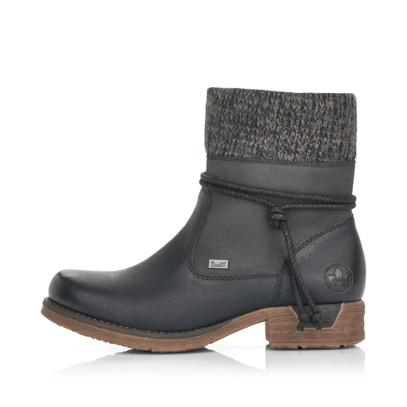 Rieker RIEKER 79688-00 Sweater Cuff Bootie