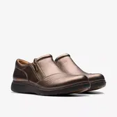Clarks Womens Calenne Lily Metallic Leather Casual Sandals Shoes