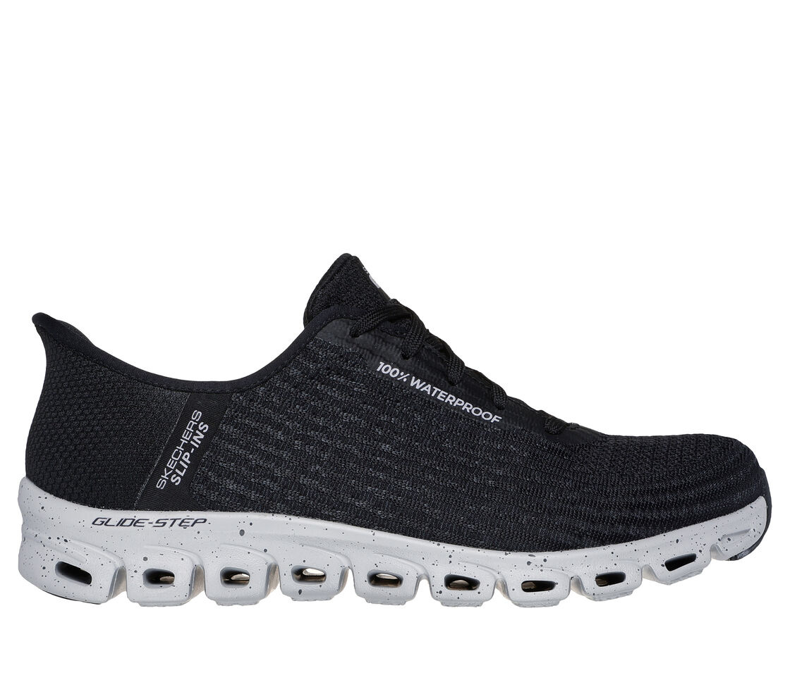 SKECHERS 104571 Glide Step WP BKGY - A Step Ahead Footwear