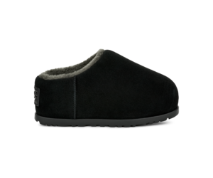 靴 UGG W PUMPED SLIDE BLACK UGG Pumped Slide Black