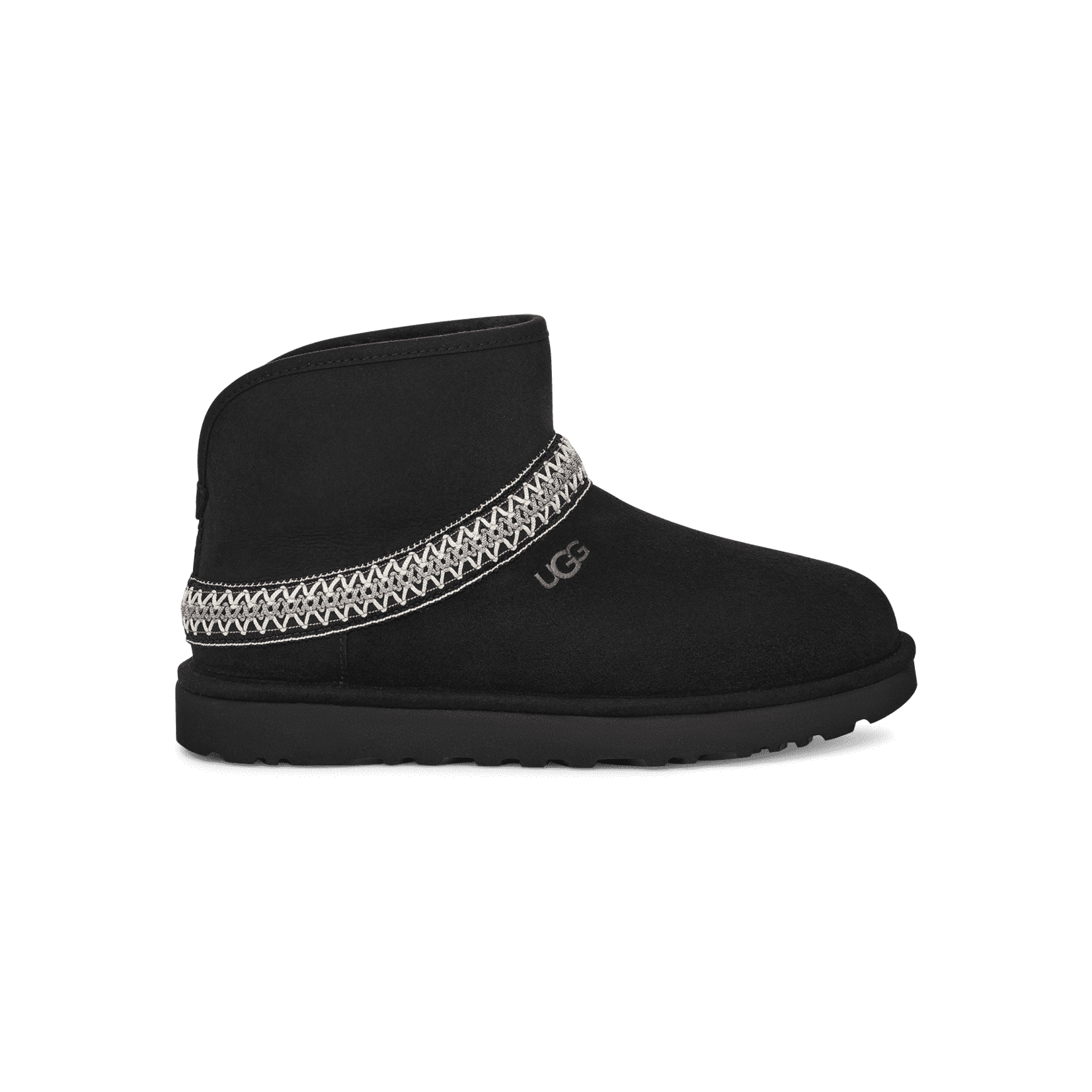 UGG 1158262 Classic Mini Crescent BLK