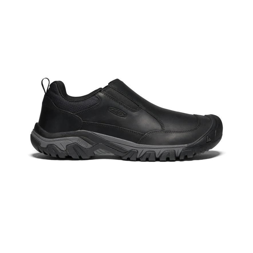Scarpe KEEN M Targhee III Slip On Wide Uomo - Comode Pantofole Impermeabili In Pelle, Marrone